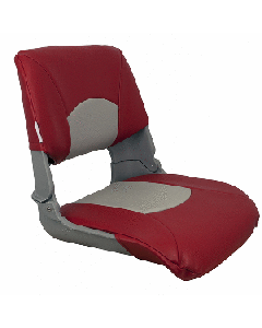 SPRINGFIELD SKIPPER STANDARD SEAT FOLD DOWN GRAY/RED 1061018
