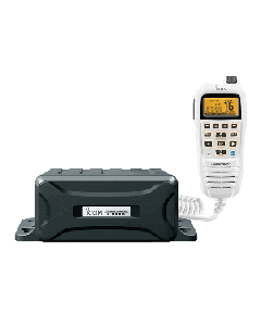 ICOM M400BB SW BLACK BOX VHF RADIO WITH WHITE COMMAND MIC M400BB SW 31