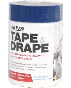 Trimaco Tape&Drape W/14Daytape 2'X90' TMC 396590