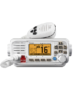 ICOM M330 WHITE W/GPS COMPACT VHF RADIO M330 81