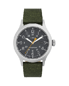 TIMEX EXPEDITION SCOUT BLACK DIAL GREE STRAP TW4B22900JV