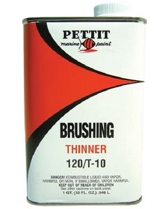 Pettit 120/T-10Q Brushing Thinner-Qt PET 120Q