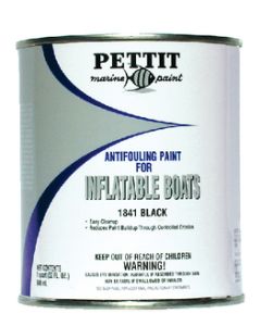 Pettit Inflatable Boat Paint Blk Qt PET 1841Q