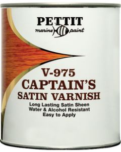 Pettit Satin Sheen Varnish-Quart PET V975Q