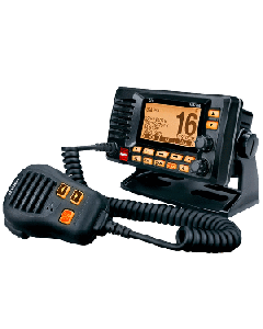 UNIDEN UM725 BLACK FIXED MOUNT VHF WITH GPS AND BLUETOOTH UM725GBTBK