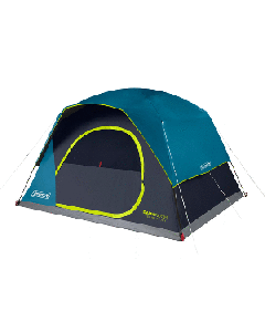 COLEMAN SKYDOME 6 PERSON DARK ROOM CAMPING TENT 2000036529