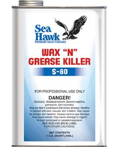 Seahawk Wax 'N' Grease Killer Qt SHK S80QT
