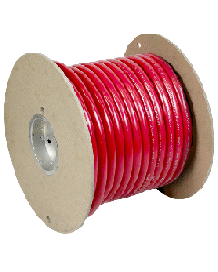 PACER RED 100' 4/0 AWG  BATTERY CABLE WUL4/0RD-100
