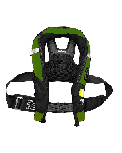 FIRST WATCH FW40PRO ERGO AUTO INFLATABLE PFD GREEN