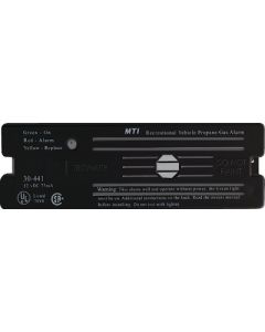 Mti Industries Alarm-12V Surface Mnt Lp Black Mti 30441Pbl