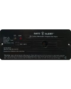 Mti Industries Alarm-12V Flush Mnt Lp-Co Blk Mti 35742Bl