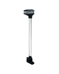 Perko Stealth Series - Fold Down All-Round Light - Vertical Mount - 13-3/8" 1639DP0CHR