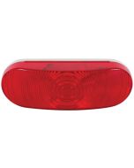 Optronics 6  Oval Red Taillight Single OPT ST70RBP