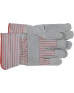 Boss Gloves Leather Palm Safety Cuff Lg Pr BSG 4092