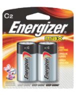Eveready Battery Battery C Energizer 2/Cd    @6 EVR E93BP2