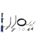 Seachoice Outrig.Kit-15'Wht/Blu-Complet SCP 88251