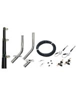 Seachoice Outrigger Kit-15'-Blk-Complet SCP 88261