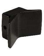 C.E. Smith Bow Y-Stop - 4" x 4" - Black Natural Rubber 29550