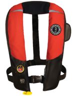 Mustang Survival Hit Infl Pfd Auto Blk/Red MUS MD318302123