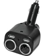 Prime Products Outlet-Dual 12V W-Dual USB PPD 085048