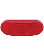 Optronics 6 Oval Red Taillight Single OPT ST70RBP