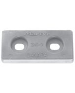 Martyr Anodes 6 1/4X2 3/4X3/4 Hull Anode MTR-CMZHC3AZ