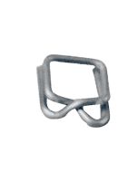 SHRINKWRAP 3/4 METAL BUCKLE 100/BAG (B6A) PACB634