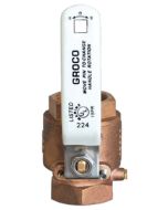 Groco 2In Bronze Ff Ball Valve GRO IBV2000