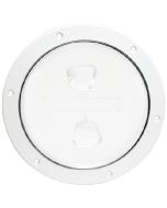 Beckson Marine 4 White Screw-In Deck Plate BEC DP40W