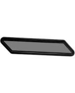 Beckson Marine Window-Fixed Blk/Smoke  1Pr/Bx BEC PF128BS
