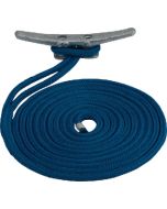 Sea-Dog Premium Double Braided Nylon Dock Line 1/2" X 25' Black SDG 302112025BK1