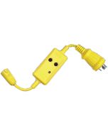 Hubbell Ground Fault Portable Adapter. HUB HBL105GF