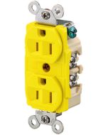 Hubbell Receptacle Duplex 15A HUB HBL52CM62