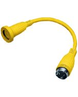 Hubbell 50A/125V-30A/125V Adapter HUB HBL61CM55