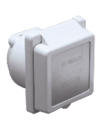 Marinco 301EL-B 30A Power Inlet - White - 125V 301EL-B