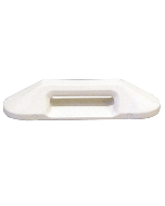 Weld Mount Large White Footman's Strap - Qty. 6 80113