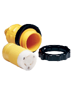 Marinco 305CRCN.VPK 30A Female Connector w/Cover & Rings 305CRCN.VPK
