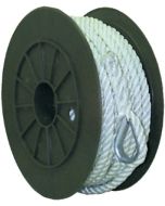 Seachoice Nylon Anchor Line-Wht-3/8 X50 SCP 40691