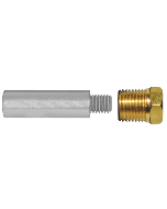 Tecnoseal E00 Pencil Zinc w/Brass Cap