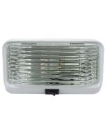 FULTYME RV PORCH LGHT SQ W/SWTCH CLEAR 590-1118