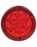 FULTYME RV LED TAIL RND 10 LEDS RFLX RED 1153