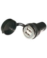 FULTYME RV USB DUAL CHARGER W/DUST COVER 590-3080