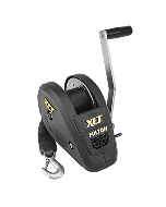 Fulton 1800lb Single Speed Winch w/20' Strap Included - Black Cover 142314