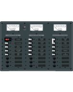 Blue Sea Systems Panel 8Xvac/16X12Vcdc 24 Pos. BLU 8084