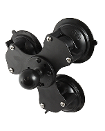 RAM Mount Triple Suction Cup Base w/1.5" RAM-224-3U