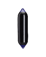 Polyform F-8 Twin Eye Fender 15" x 58" - Black F-8-BLACK