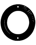 DETMAR 3 TILLER ROPE GROMMET BLACK 10155