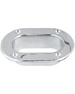 Perko Chr Brz Oval Hawse Hole Plate PKO 0752000CHR