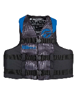 FULL THROTTLE ADULT NYLON LIFE JACKET L/XL - BLUE/BLACK 112200-500-050-22