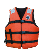 Mustang Flotation Vest - Orange - Adult MV3104T1-2-0-216